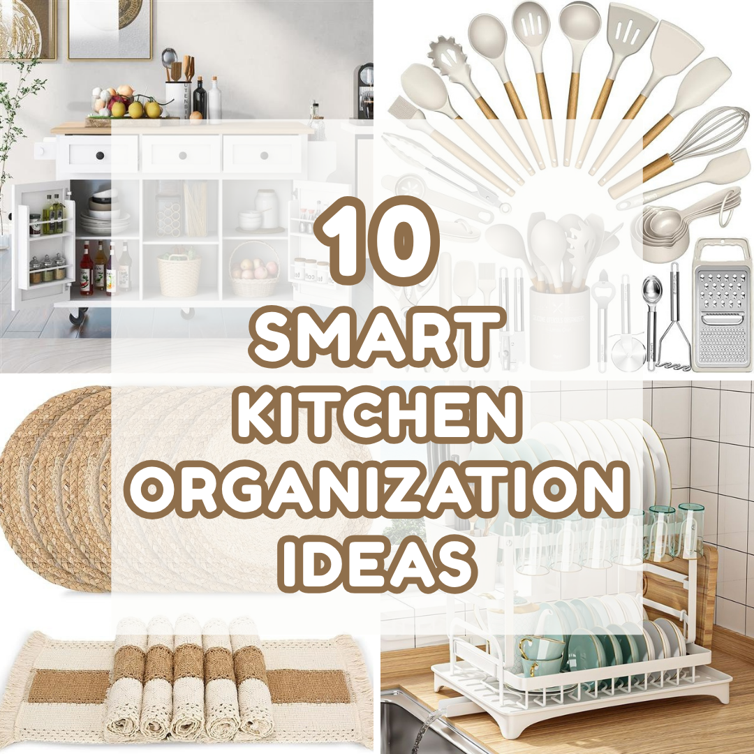10 Smart Kitchen Organization Ideas That Save Space