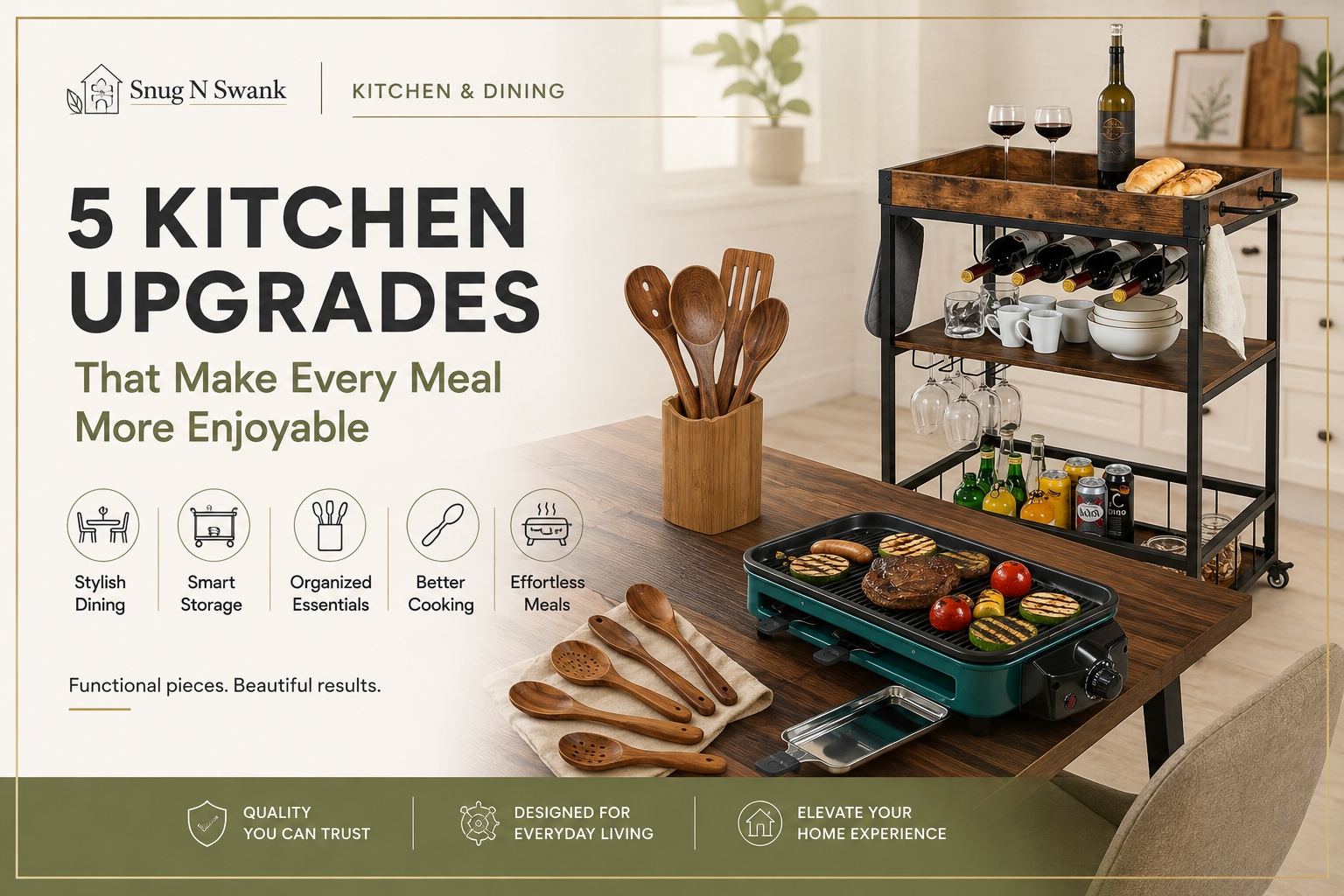 5 Kitchen Upgrades That Made My Dining Space Feel More Stylish and Functional
