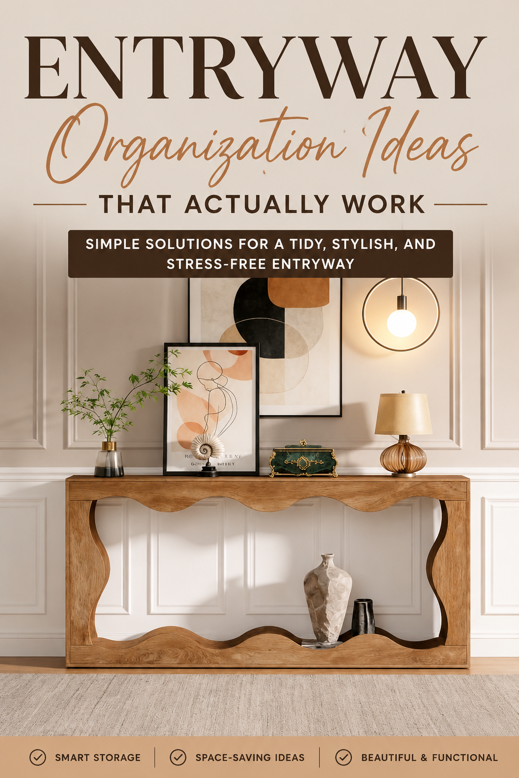 Entryway Organization Ideas That Actually Work