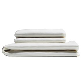 4-Piece Queen Bed Sheet Set 100% Bamboo Fiber Bedding Set with 16" Deep Pocket