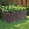 SOGA 80cm Deep Planter Box – Durable Outdoor Plastic Garden Bed with Legs for Vegetables, Herbs, and Flowers