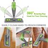 Spray Mop for Floor Cleaning - Wet Dry Hardwood Floor Mops with 3 Microfiber Washable Pads for Swiffer Powermop - Flat Mop with Sprayer for Tile Wood