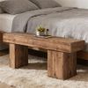 Solid wood entrance benches, farmhouse entrance chairs, and indoor bed end benches can be used in living rooms, bedrooms, and corridors