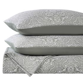 Enzy Medium Weight Floral Matelasse 3 Piece Bedspread Pillow Sham Set (Color: Sage, size: King)