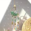 1pc Rainbow Maker Crystal Suncatcher - Enhance Your Home Decor with Aquamarine, Amethyst, and Obsidian - Perfect for Garden, Yard, Bedroom, Balcony