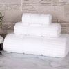 Napa Zero Twist Cotton Solid Waffle Honeycomb 3 Piece Towel Set